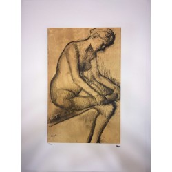 Edgar Degas Litografia cm 50x70 ediz. Donald Art Co. Certificato di provenienza (1)