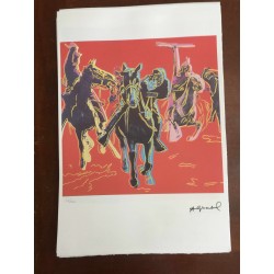 Andy Warhol Litografia cm 57x38 Leo Castelli  - GEORGES ISTRAEL EDITEUR