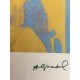 Andy Warhol Litografia cm 57x38 Leo Castelli  - GEORGES ISTRAEL EDITEUR