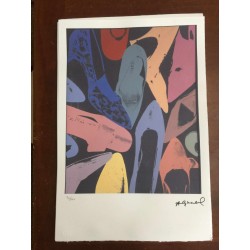 Andy Warhol Litografia cm 57x38 Leo Castelli  - GEORGES ISTRAEL EDITEUR