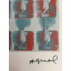 Andy Warhol Litografia cm 57x38 Leo Castelli  - GEORGES ISTRAEL EDITEUR