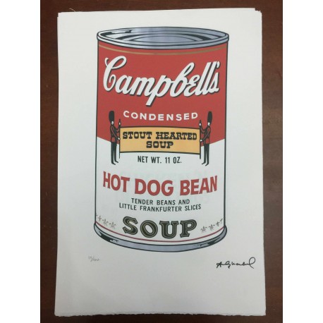 Andy Warhol Litografia cm 57x38 Leo Castelli  - GEORGES ISTRAEL EDITEUR