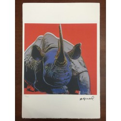 Andy Warhol Litografia cm 57x38 Leo Castelli  - GEORGES ISTRAEL EDITEUR